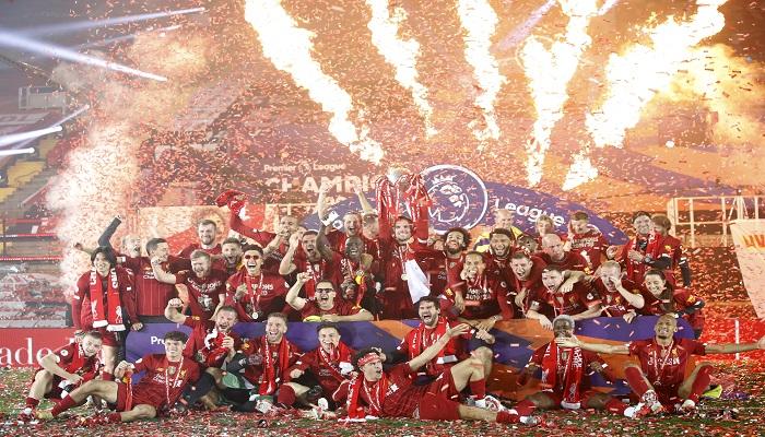 تتويج ليفربول بالدوري الإنجليزي