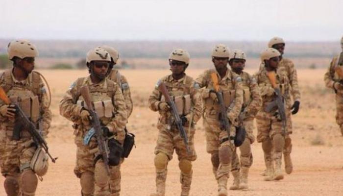 عناصر من القوات الصومالية