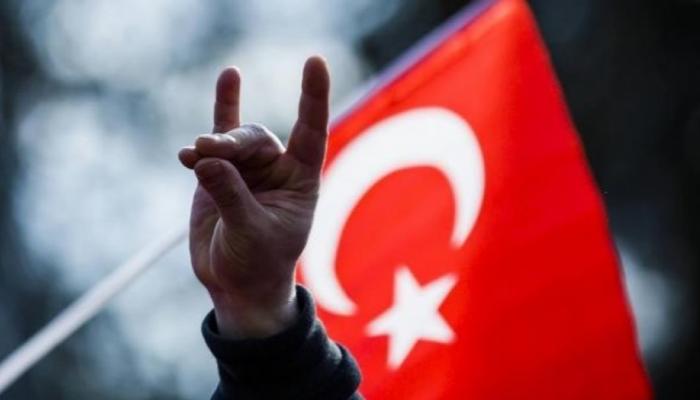 شعار تنظيم الذئاب الرمادية التركي المتطرف