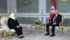 ‎الرئيس التونسي يتعهد بمحاسبة قتلة الشهيدين البراهمي وبلعيد 