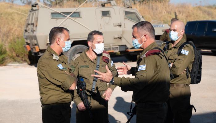 جولة لرئيس أركان الجيش الإسرائيلي على حدود لبنان