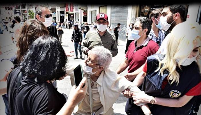 قوات أردوغان تفرق بالقوة وقفة أمهات السبت