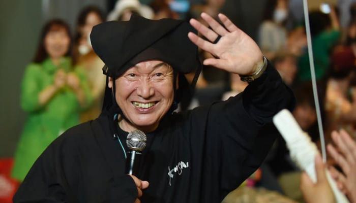  Kansai Yamamoto, considéré comme la figure de la mode Japonaise-AFP