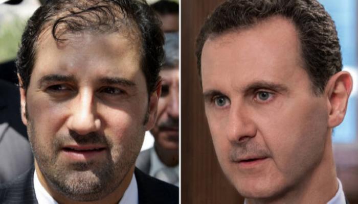 الرئيس السوري وابن خاله رامي مخلوف