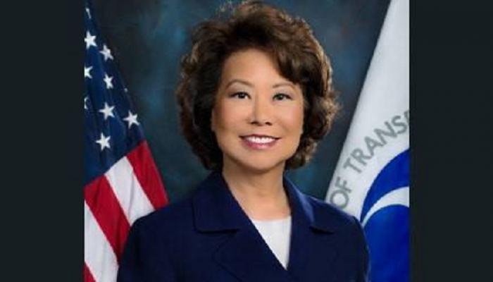 وزيرة النقل الأمريكية إيلين تشاو