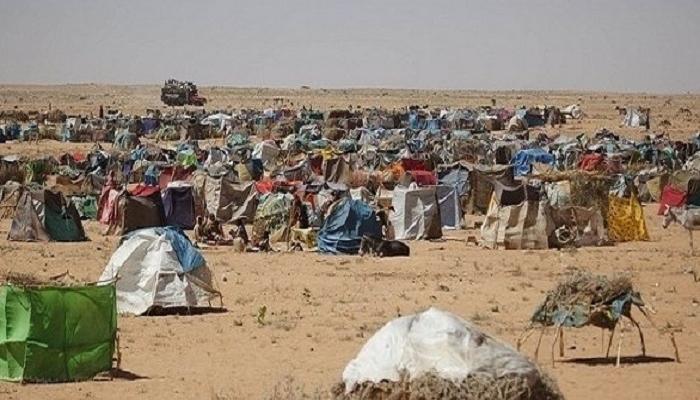 أحد مخيمات اللاجئين في دارفور - أرشيفية