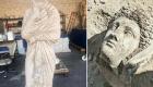 Perge’de, 1700 yıllık kadın heykeli bulundu
