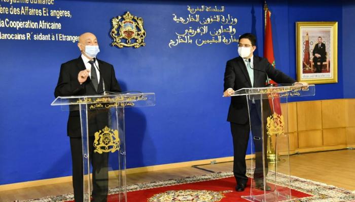 وزير الخارجية المغربي ورئيس مجلس النواب الليبي