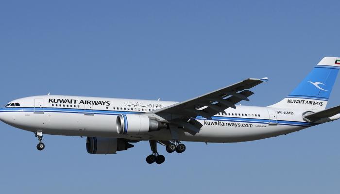 طائرة تابعة للخطوط الجوية الكويتية