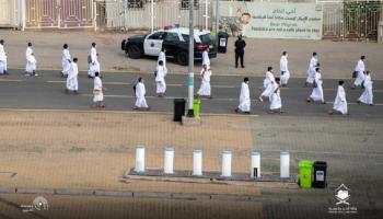 حجاج بيت الله الحرام في عرفات