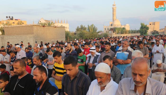 صلاة عيد الأضحى في غزة