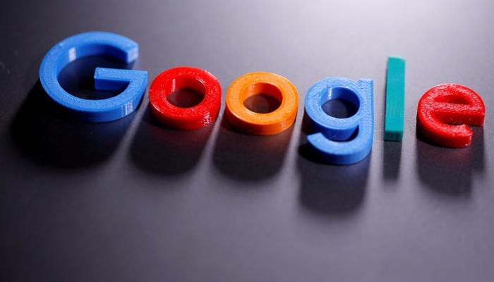  شعار Google المطبوع ثلاثي الأبعاد- رويترز