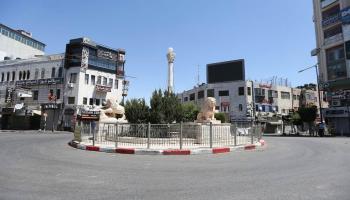 مركز مدينة رام الله اليوم