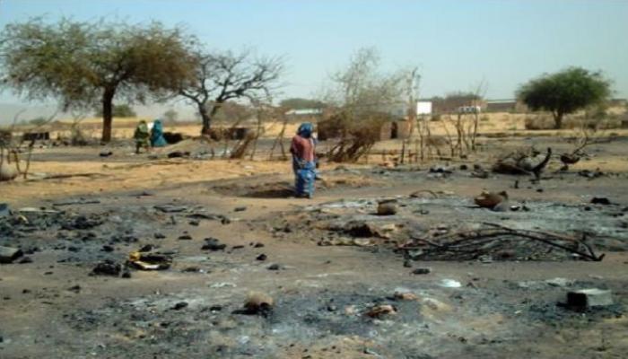 أثار هجوم سابق للمليشيات على قرى في دارفور
