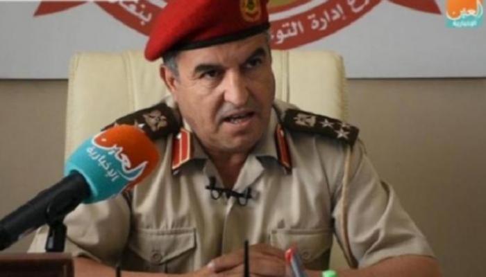 العميد خالد المحجوب مدير إدارة التوجيه المعنوي بالجيش الليبي