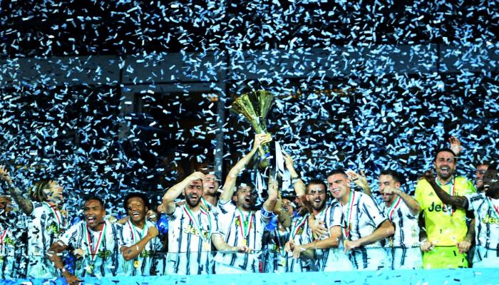 احتفالات يوفنتوس بلقب الدوري الإيطالي