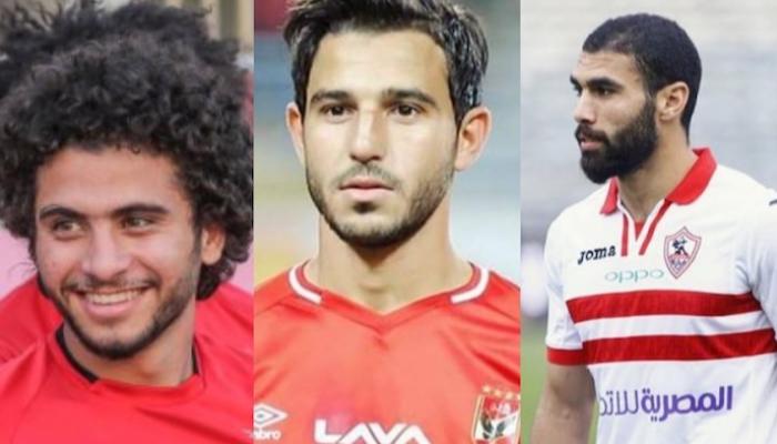 محمود عبدالعزيز وحمدي فتحي ومحمد محمود