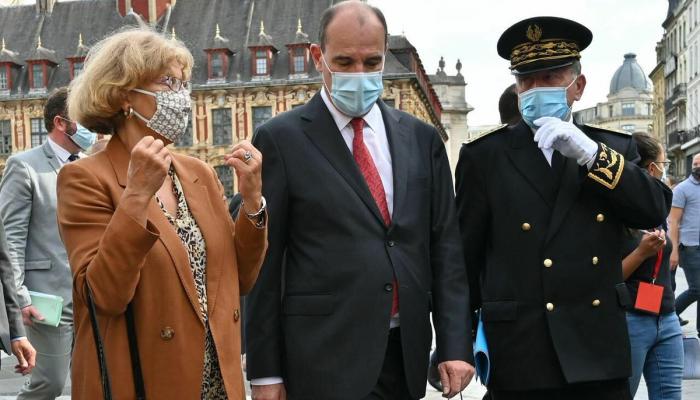 Jean Castex en visite à Lille-AFP