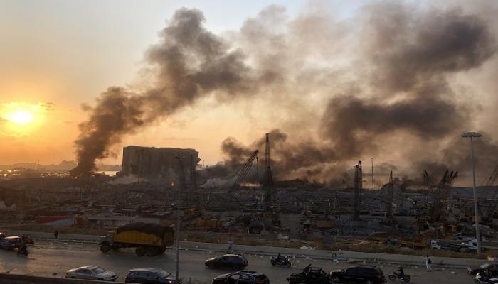 انفجار مرفأ بيروت - رويترز