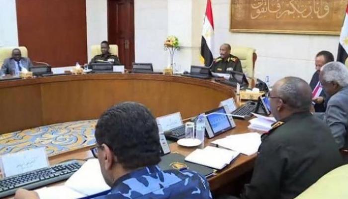 اجتماع سابق لمجلس الأمن والدفاع بالسودان