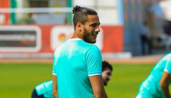 رمضان صبحي لاعب الأهلي المصري