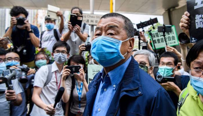Jimmy Lai, le fondateur du journal Apple Daily- AFP.