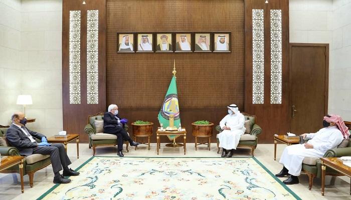 الأمين العام لمجلس التعاون الخليجي يستقبل المبعوث الأممي إلى اليمن