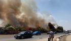 حريق هائل بميدان الرماية في مصر