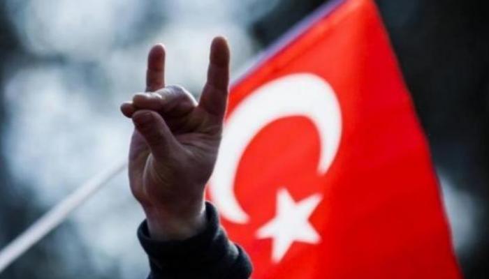 شعار تنظيم الذئاب الرمادية التركي المتطرف