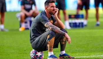 ليونيل ميسي قائد برشلونة