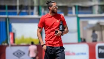 رمضان صبحي لاعب الأهلي المصري السابق