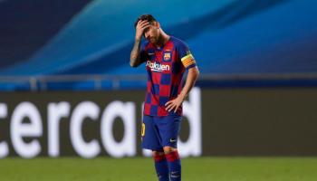 ليونيل ميسي قائد برشلونة