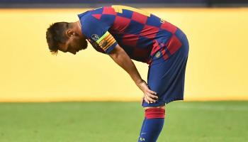 ليونيل ميسي قائد برشلونة