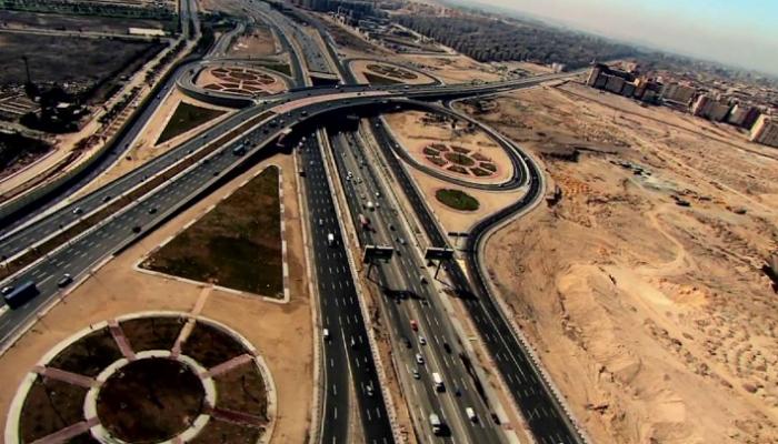 شبكة الطرق الجديدة في مصر 