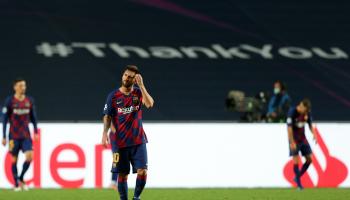 الحزن يخيم على برشلونة بعد فضيحة بايرن