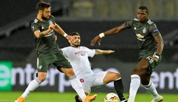 من مواجهة مانشستر يونايتد وإشبيلية بالدوري الأوروبي