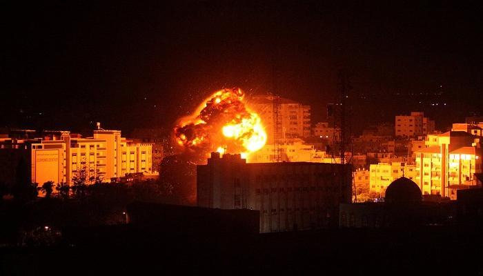 آثار قصف إسرائيلي على قطاع غزة- أرشيفية