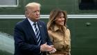 USA : Melania Trump éconduit son mari devant le Camera