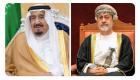 العاهل السعودي يبحث مع سلطان عمان تعزير العلاقات الثنائية