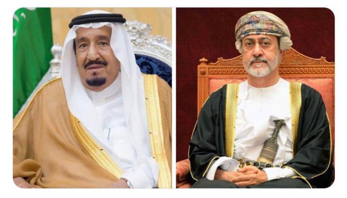 العاهل السعودي وسلطان عمان