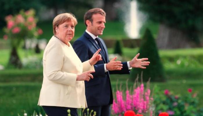 le président français affiche son entente avec la chancelière allemande
