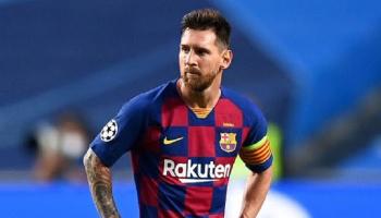 ليونيل ميسي قائد برشلونة