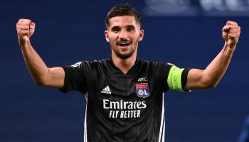 حسام عوار لاعب أولمبيك ليون الفرنسي
