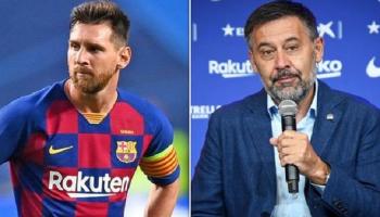 بارتوميو رئيس برشلونة وميسي قائد الفريق