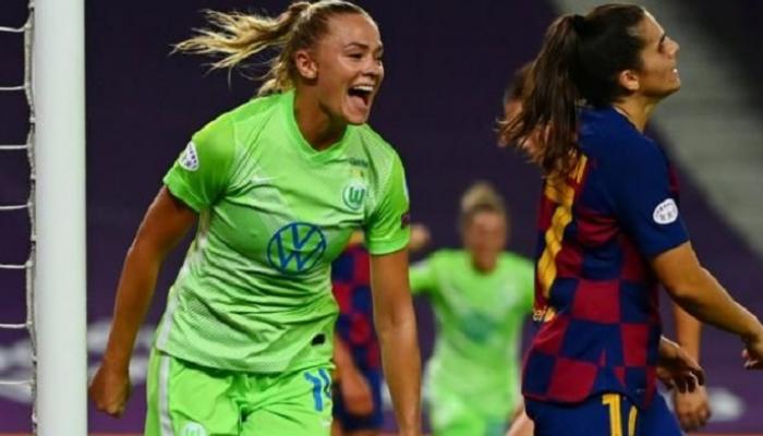 سيدات برشلونة ودعن دوري أبطال أوروبا