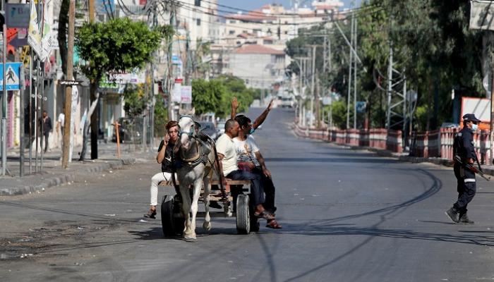 أحد شوارع غزة - رويترز