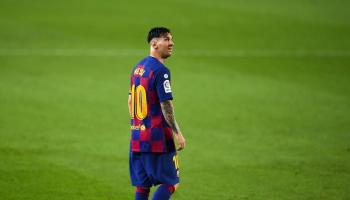 ليونيل ميسي قائد برشلونة