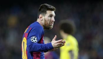 ليونيل ميسي قائد برشلونة