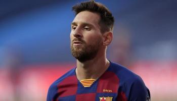 ليونيل ميسي قائد برشلونة