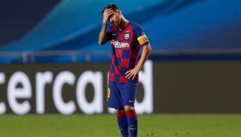 ميسي يقترب من الرحيل عن برشلونة الإسباني